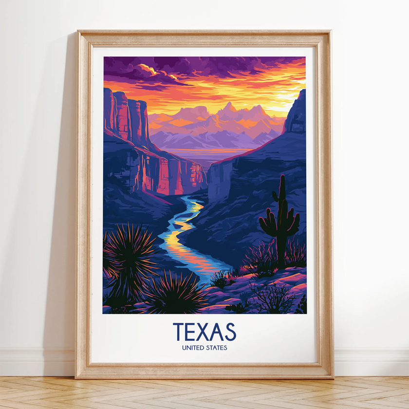 Texas Travel Memory Gift