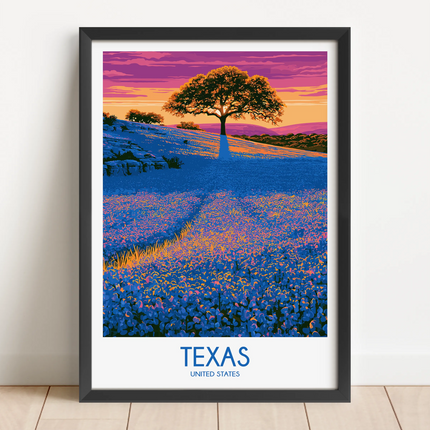 Texas Travel Memory Gift