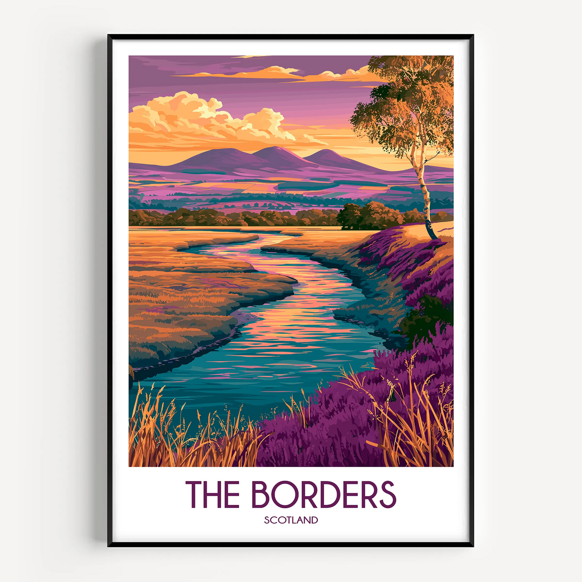 The Borders Scenic Landscape Art