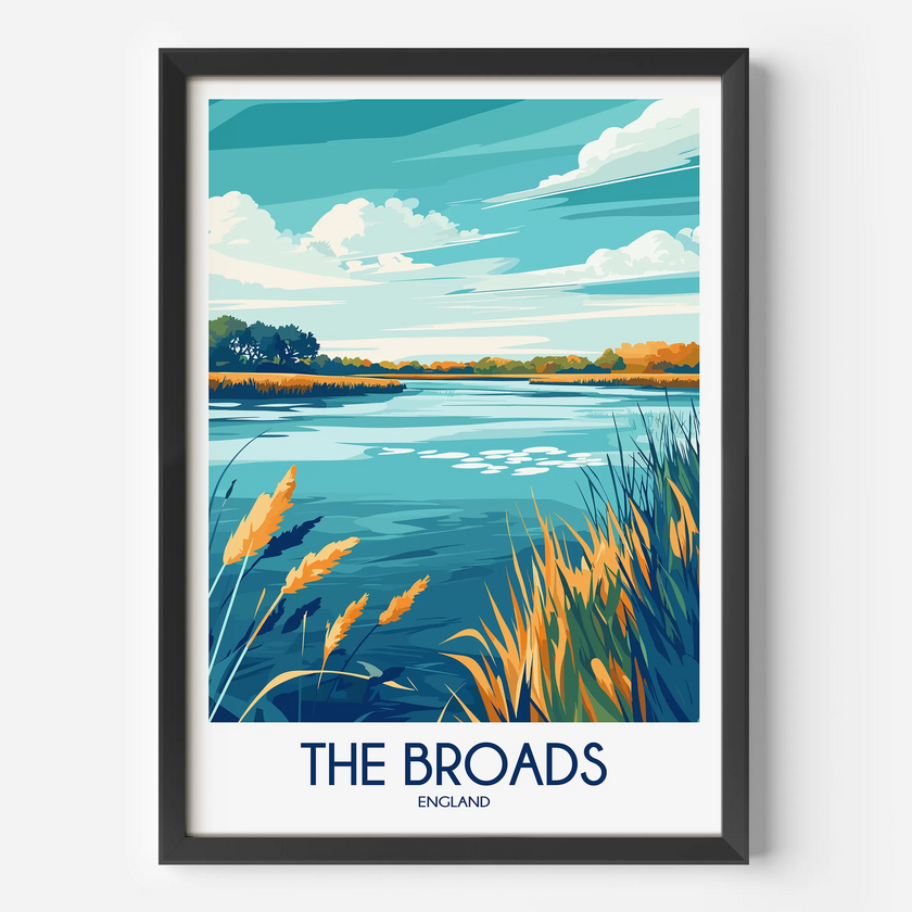 The Broads Destination Art Gift
