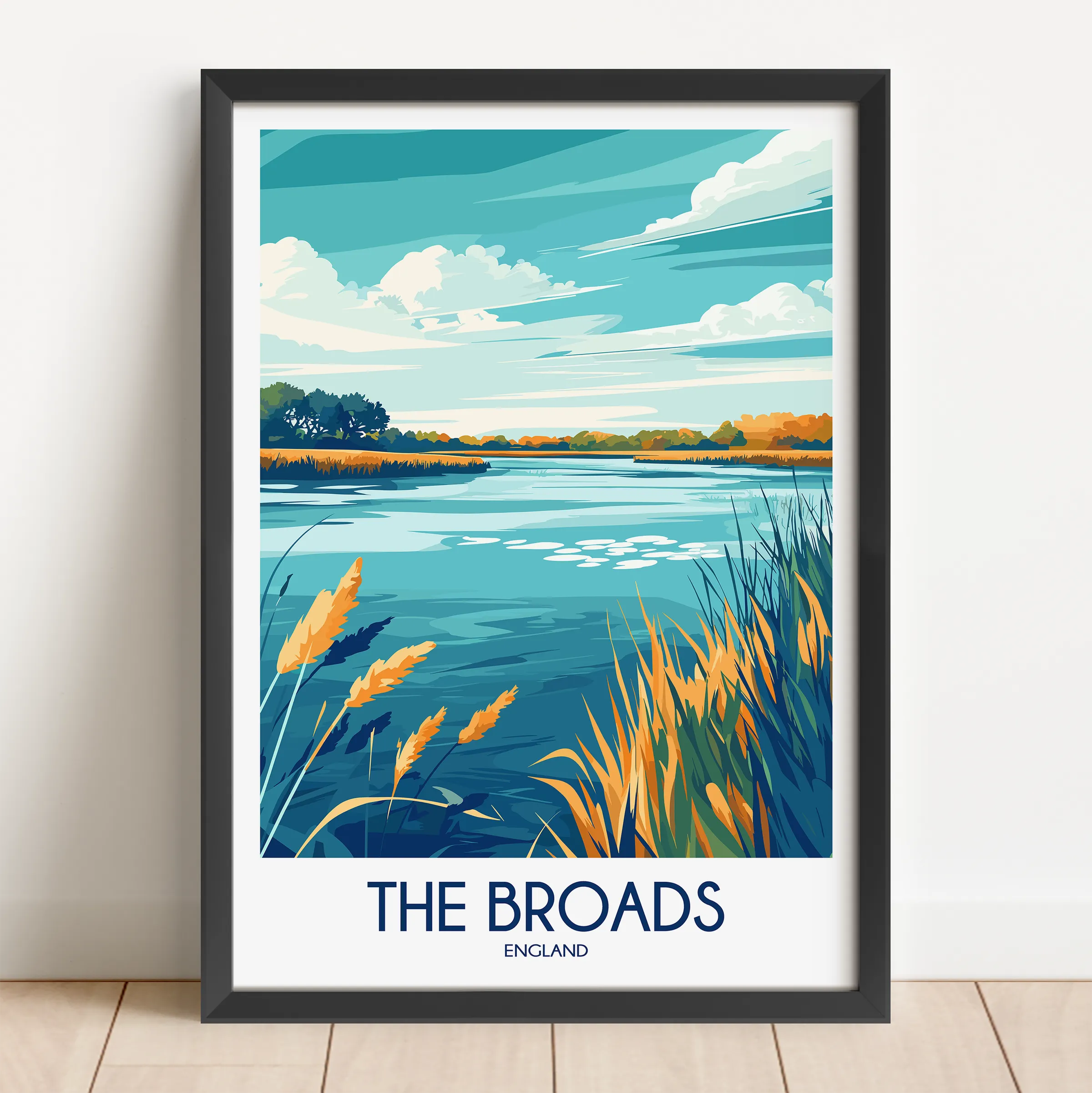 The Broads Minimalist Wall Art