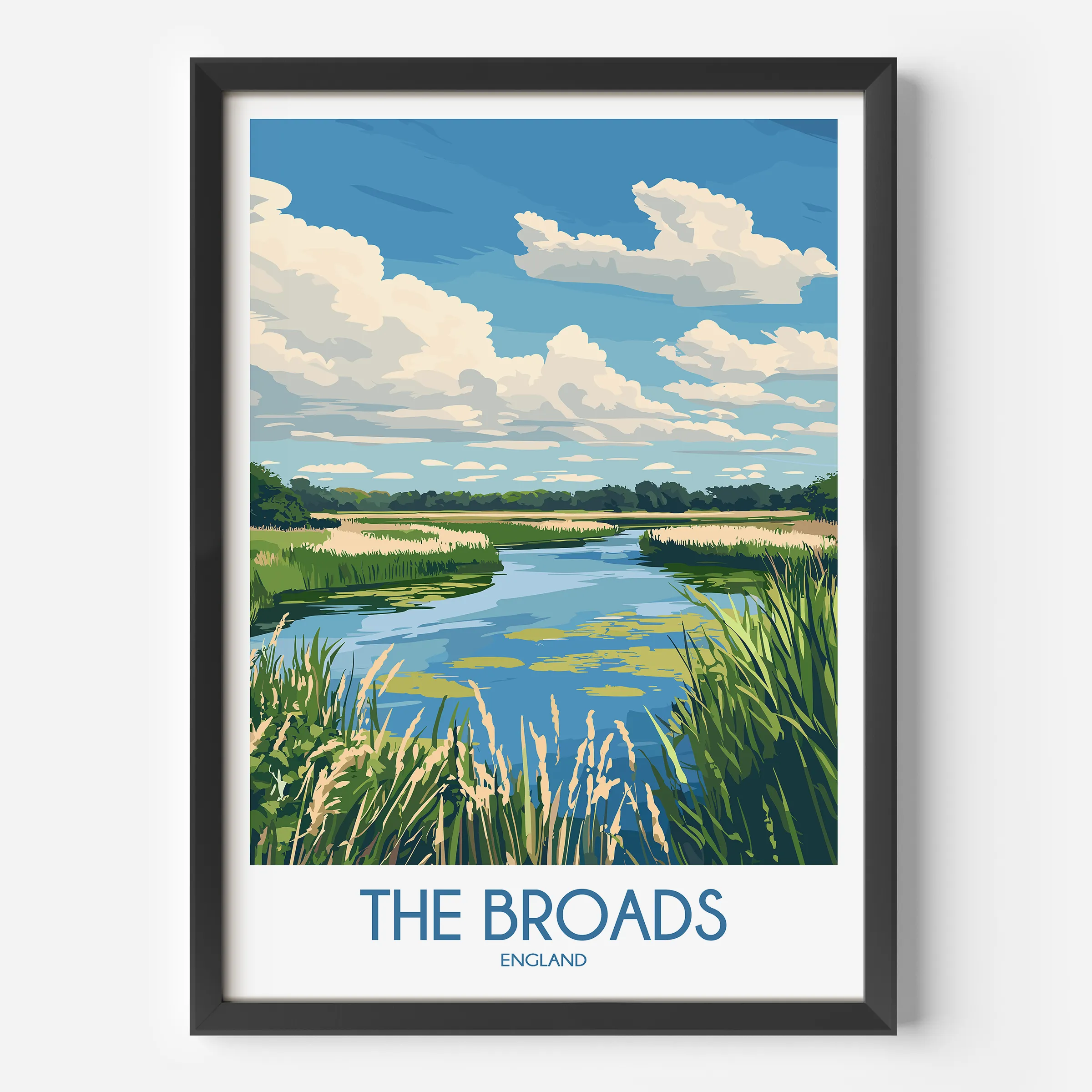 The Broads Scenic Landscape Art