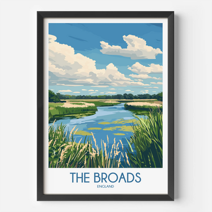 The Broads Scenic Landscape Art