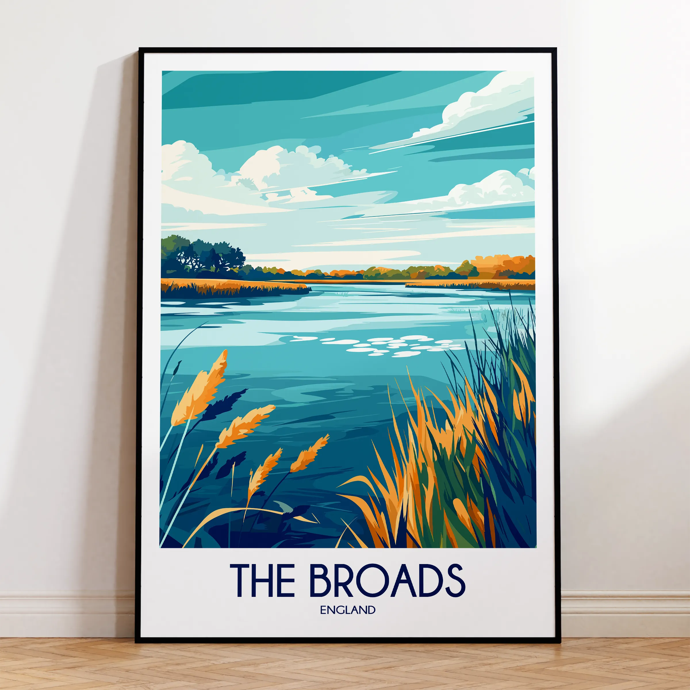 The Broads Scenic Landscape Art