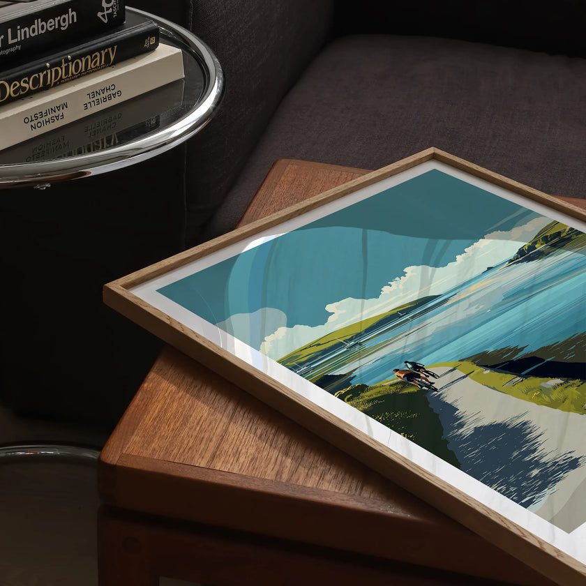 The Camel Trail Minimalist Wall Art