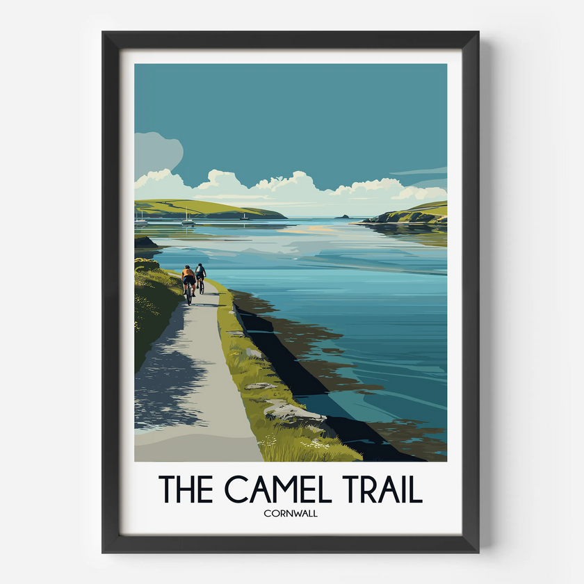 The Camel Trail Minimalist Wall Art