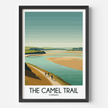 The Camel Trail Modern Travel Poster