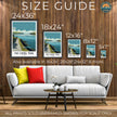 The Camel Trail Vintage Style Print