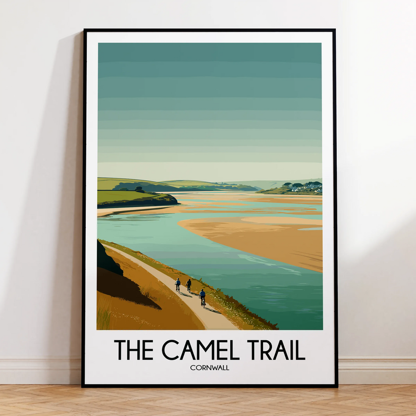 The Camel Trail Vintage Style Print