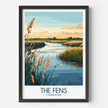 The Fens Destination Art Gift