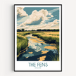 The Fens Destination Art Gift