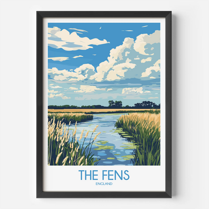 The Fens Minimalist Wall Art
