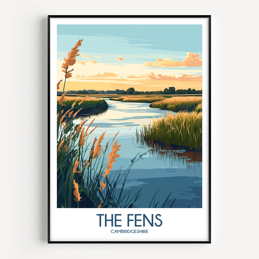 The Fens Minimalist Wall Art