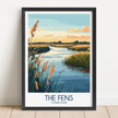 The Fens Scenic Landscape Art