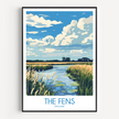The Fens Scenic Landscape Art