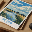 The Fens Vintage Style Print