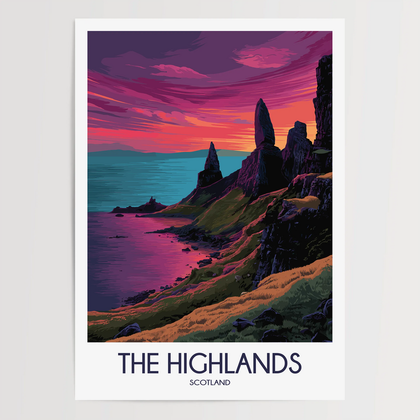 The Highlands Minimalist Wall Art