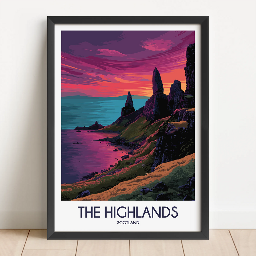 The Highlands Scenic Landscape Art