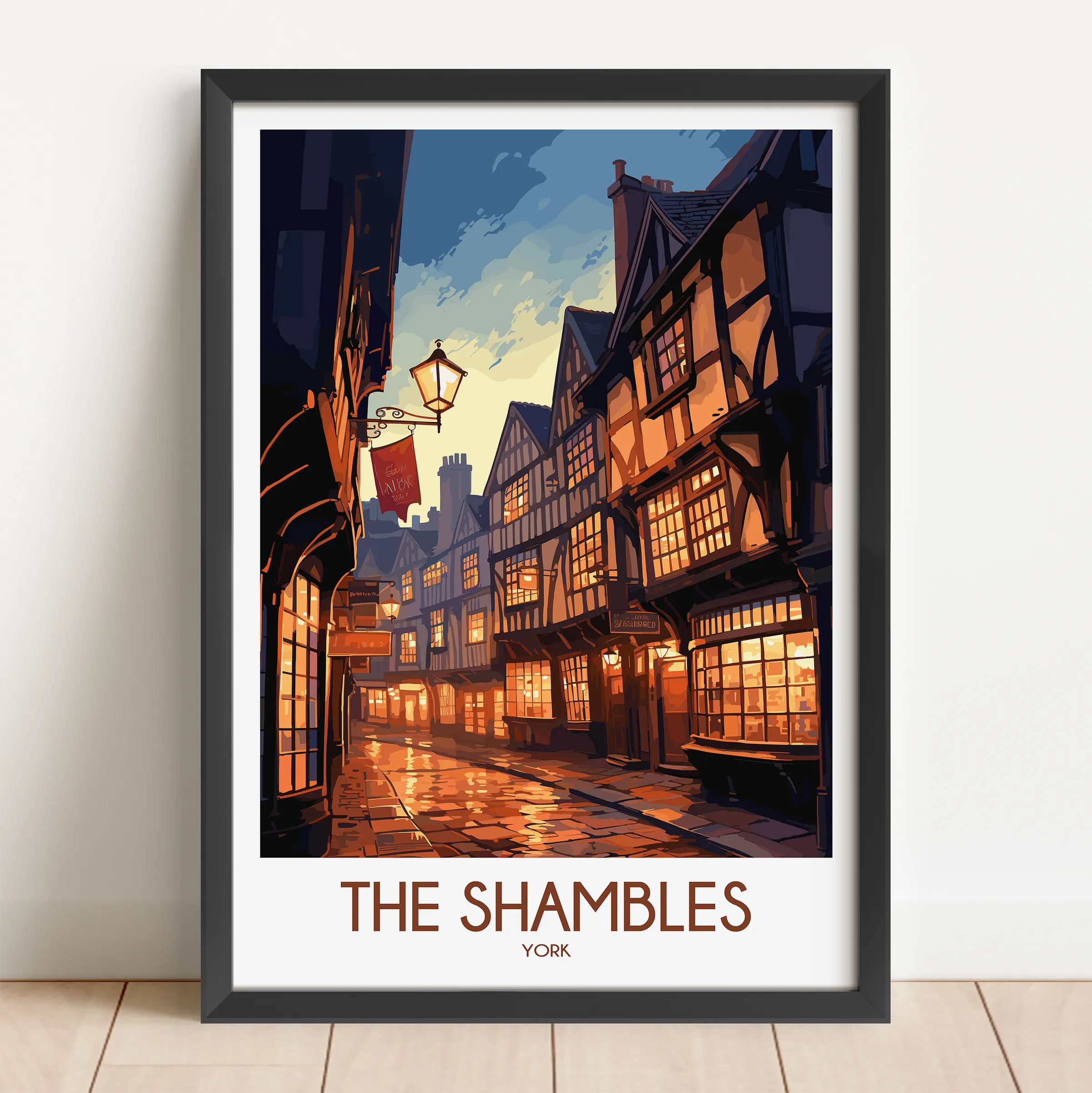 The Shambles Destination Art Gift