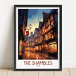 The Shambles Destination Art Gift