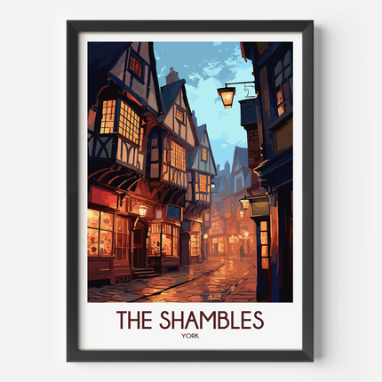The Shambles Destination Art Gift