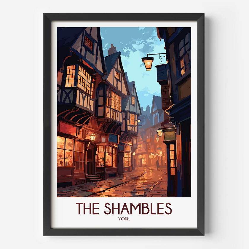 The Shambles Destination Art Gift