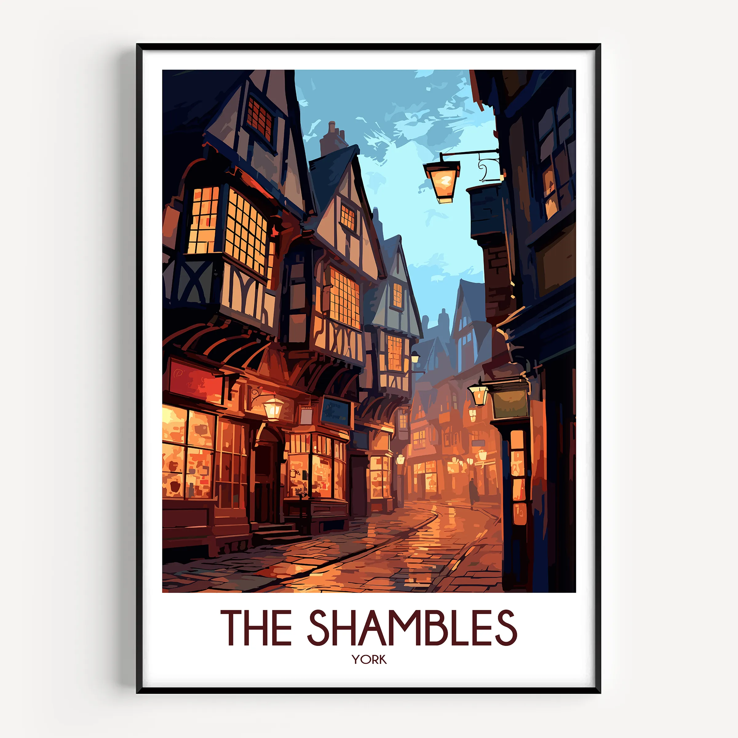 The Shambles Scenic Landscape Art