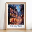 The Shambles Souvenir Poster Print