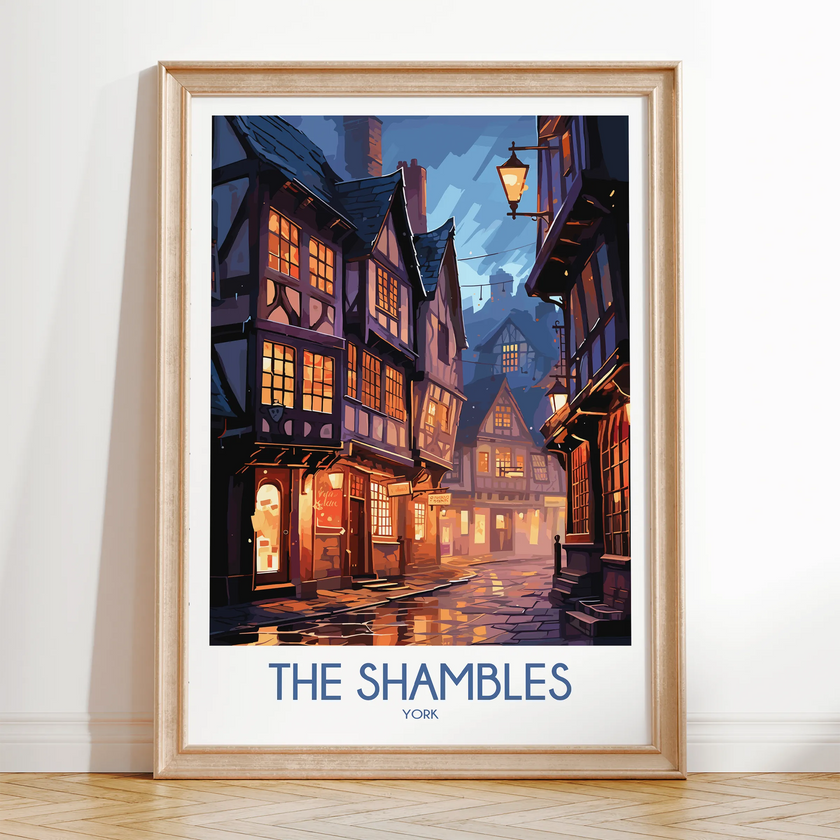 The Shambles Souvenir Poster Print