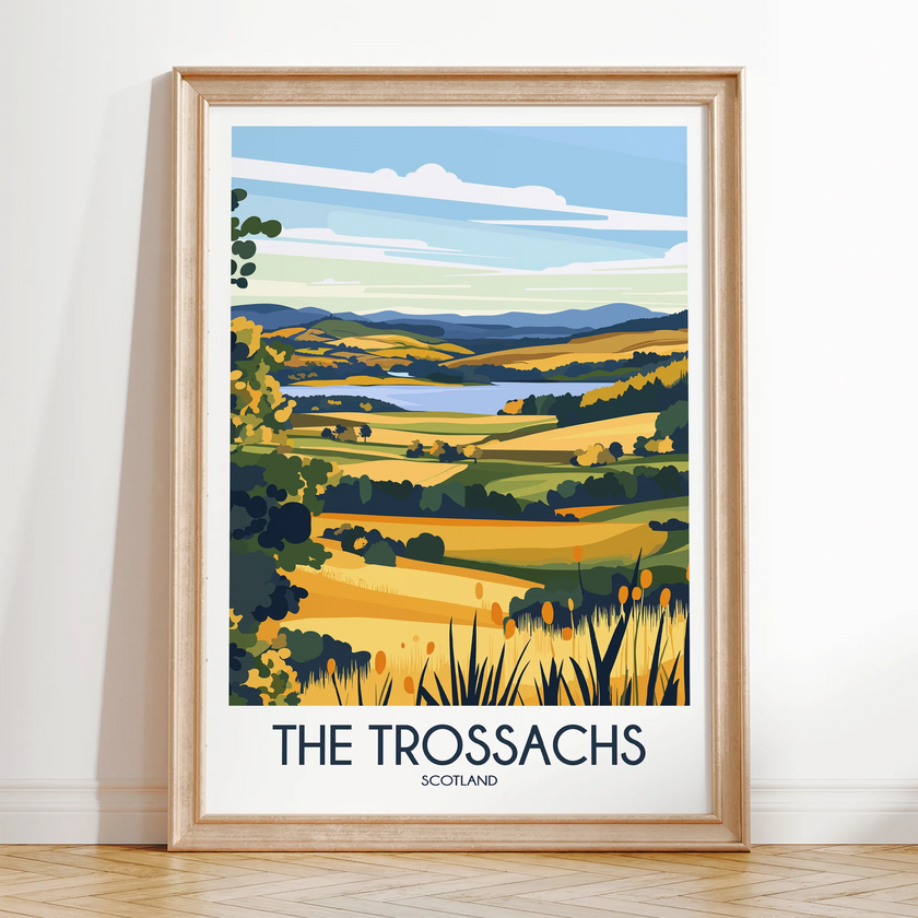 The Trossachs Destination Art Gift