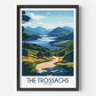 The Trossachs Destination Art Gift