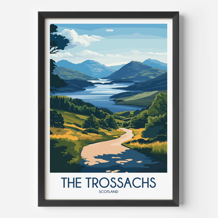 The Trossachs Destination Art Gift