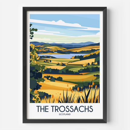 The Trossachs Minimalist Wall Art