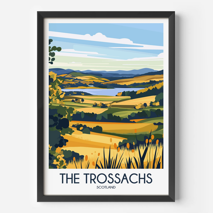 The Trossachs Minimalist Wall Art