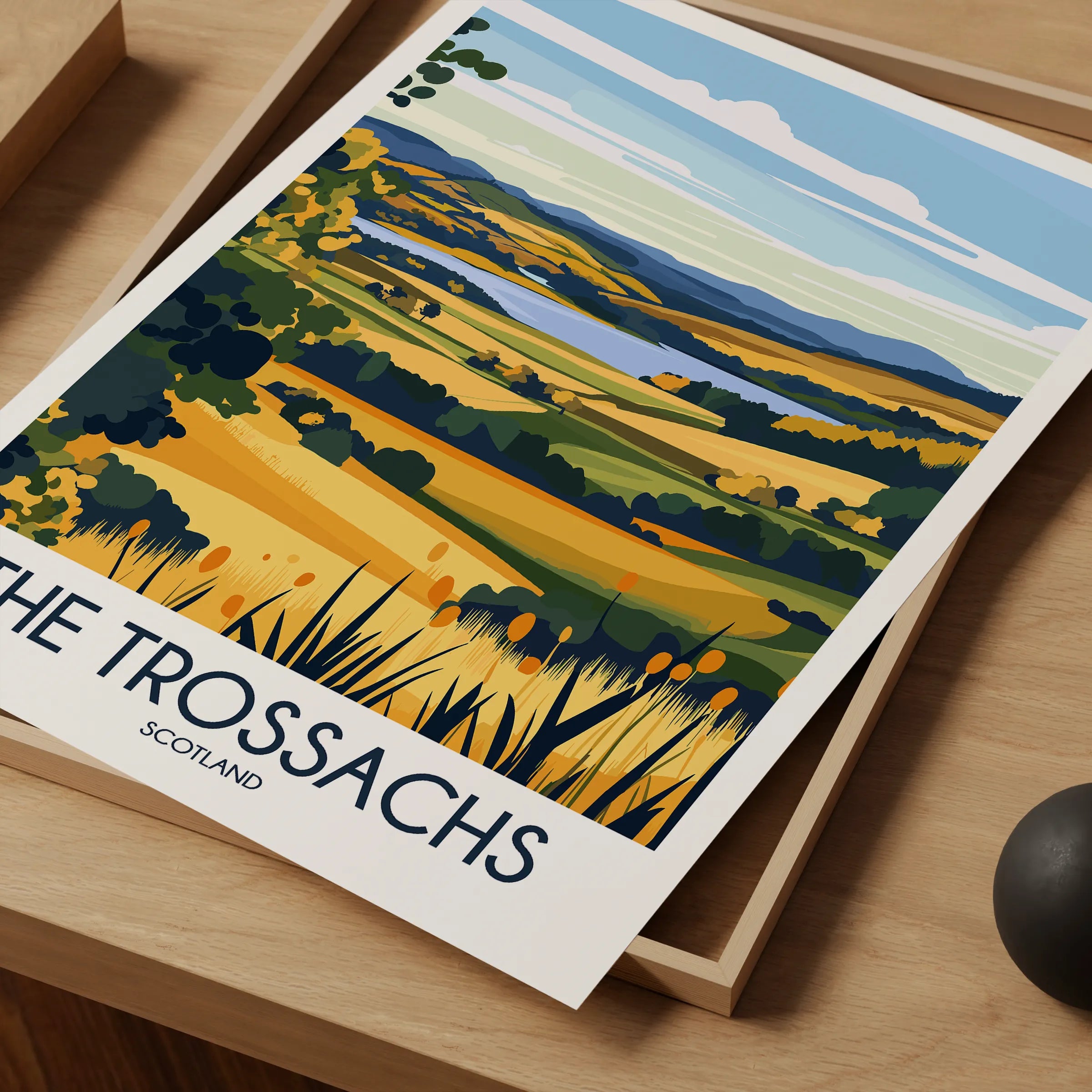 The Trossachs Scenic Landscape Art