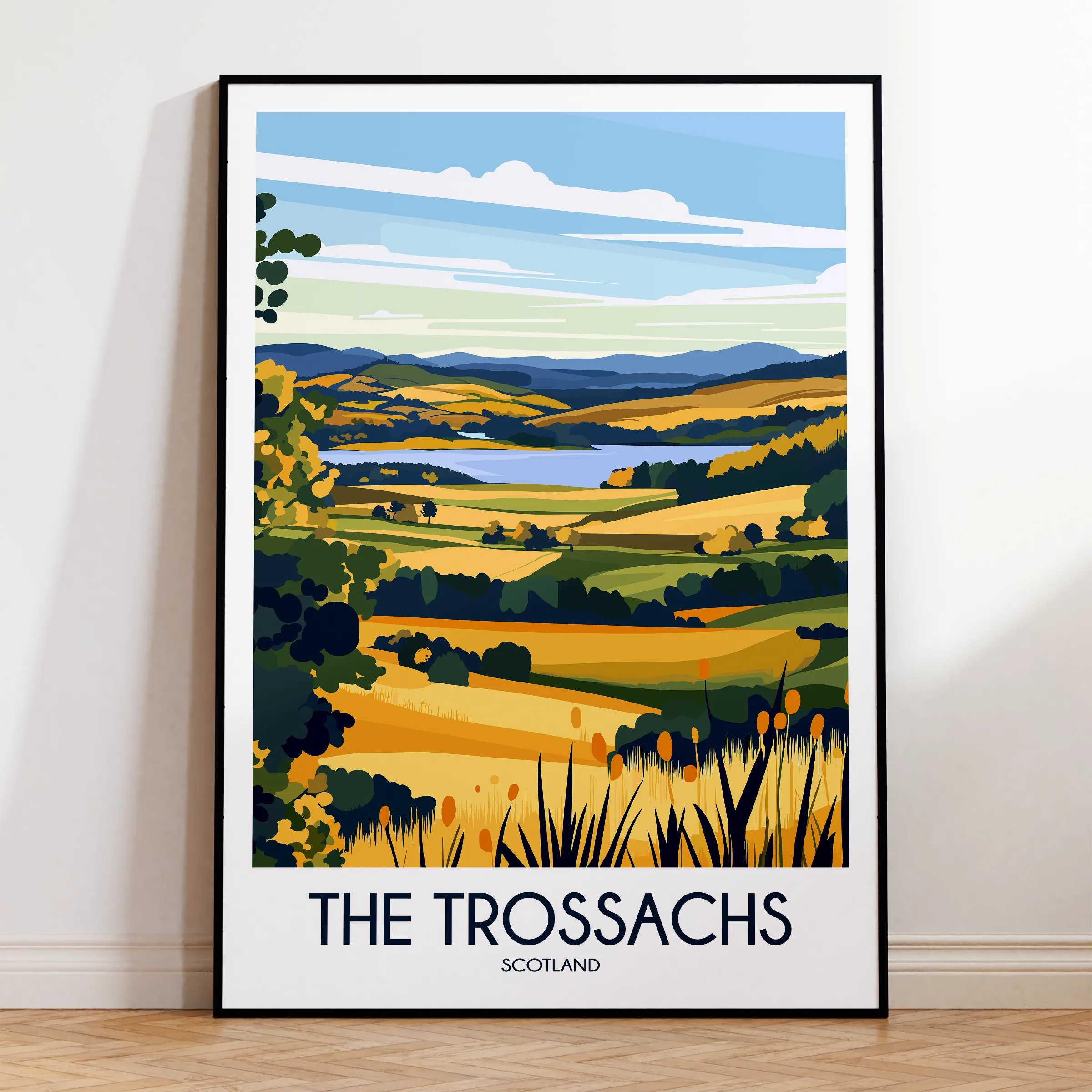 The Trossachs Souvenir Poster Print