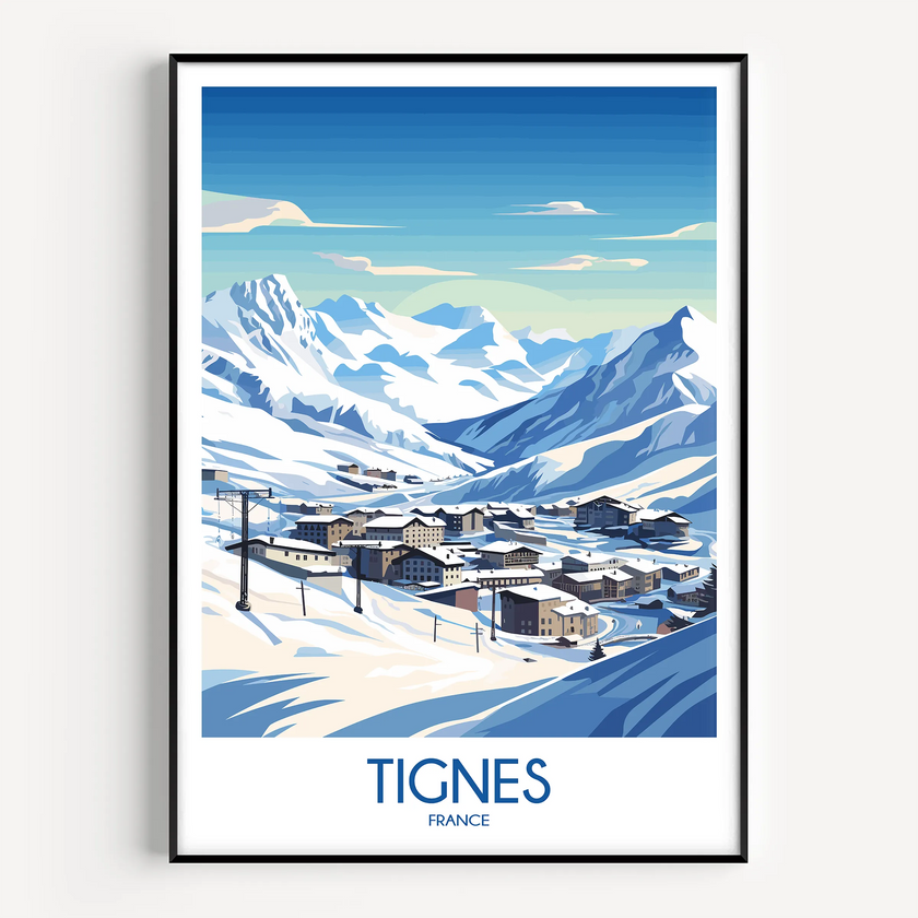 Tignes Gallery Quality Print