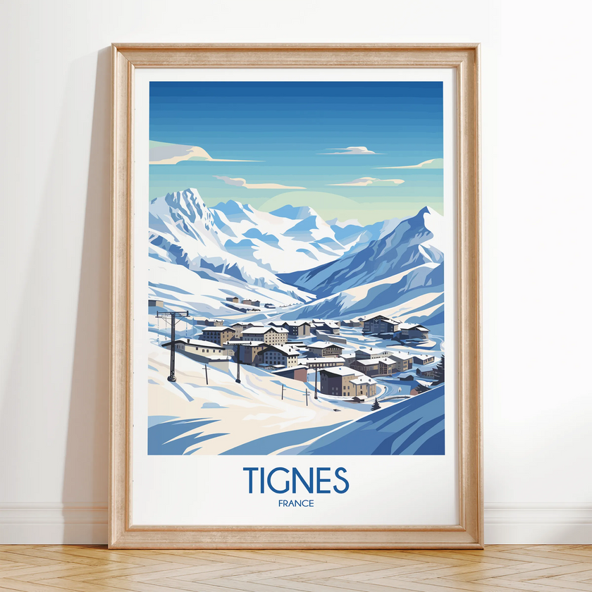 Tignes Travel Memory Gift