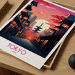 Tokyo Modern Travel Poster