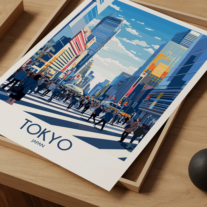 Tokyo Scenic Landscape Art