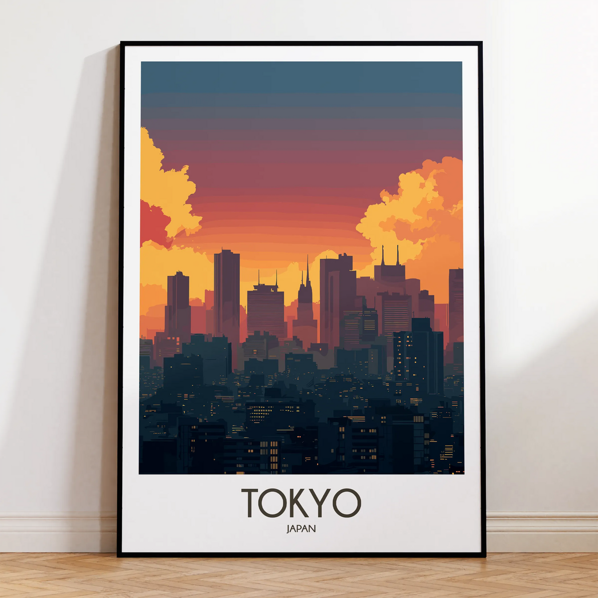 Tokyo Scenic Landscape Art