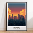 Tokyo Scenic Landscape Art