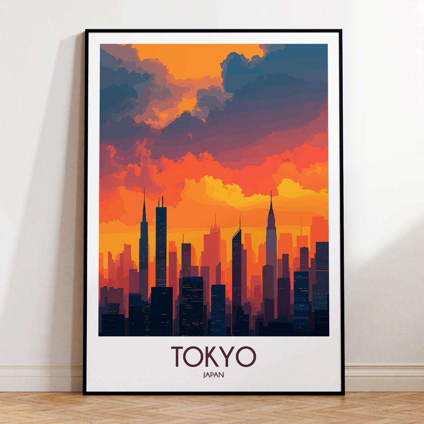 Tokyo Scenic Landscape Art