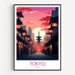 Tokyo Scenic Landscape Art