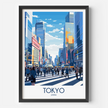 Tokyo Souvenir Poster Print