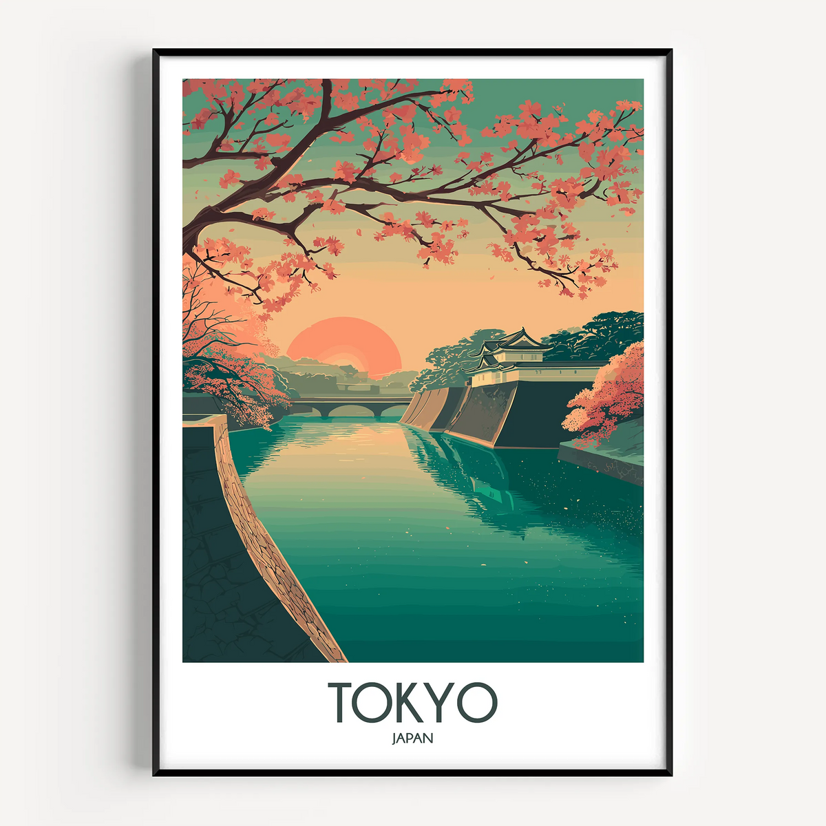 Tokyo Souvenir Poster Print
