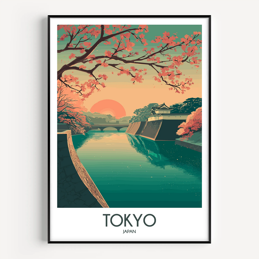 Tokyo Souvenir Poster Print
