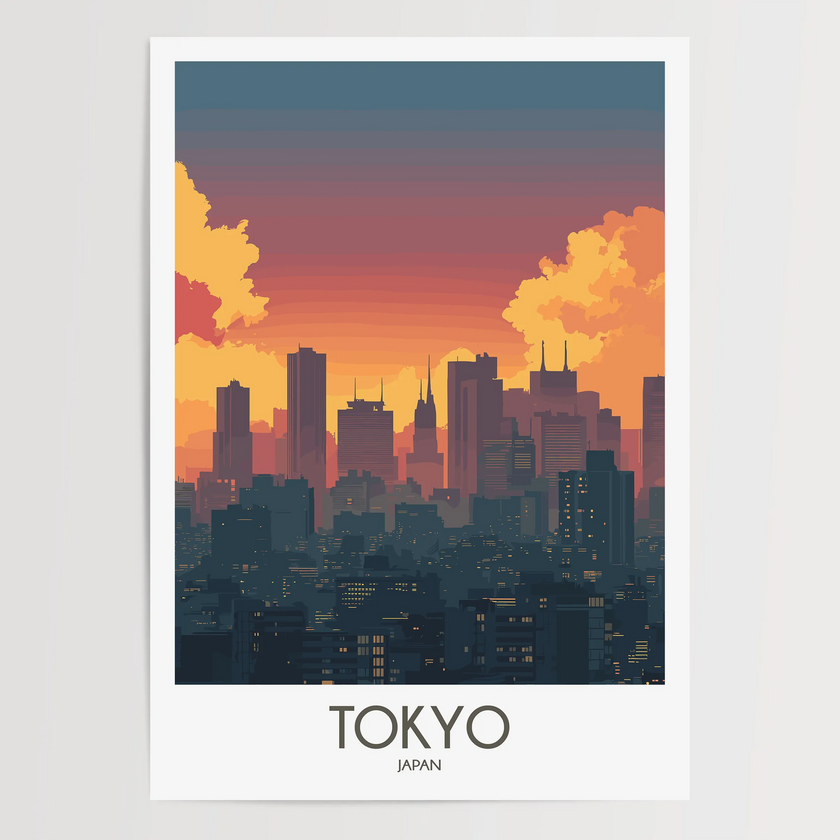 Tokyo Travel Memory Gift