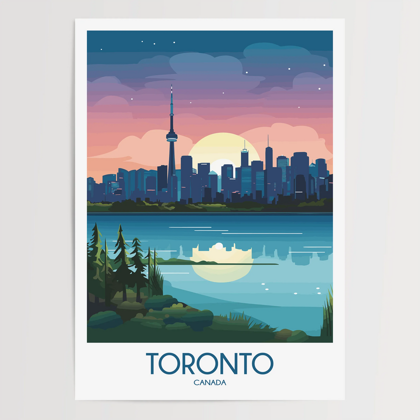Toronto Minimalist Wall Art