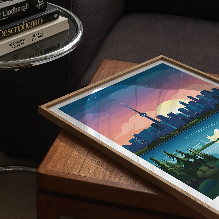 Toronto Modern Travel Poster